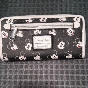 Loungefly Black and White Mickey Mouse Wallet